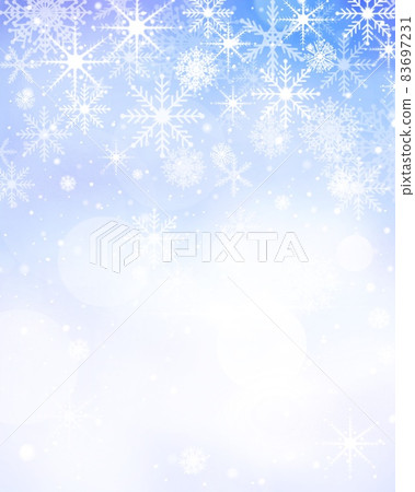 美麗的雪花矢量圖漸變背景素材 美麗的雪花矢量圖漸變背景素材 83697231