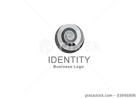 twisted spiral circle logo twisted spiral circle logo 83698806