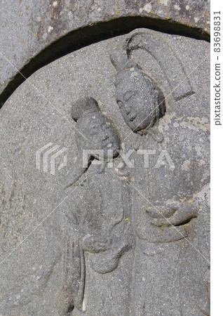 Shinshu Matsumoto Cultural Property Iriyamabe Nakamura District Twin Dosojin Takato Masonry Statue of Yoshiya Fujimori Shinshu Matsumoto Cultural Property Iriyamabe Nakamura District Twin Dosojin Takato Masonry Statue of Yoshiya Fujimori 83698831