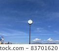 Blue sky and park clock 83701620