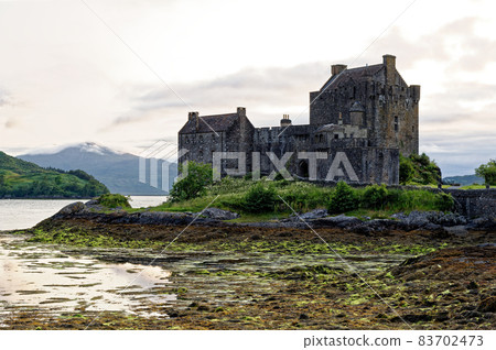 Eilean Donan Castle on Loch Duich - Dornie Scotland Eilean Donan Castle on Loch Duich - Dornie Scotland 83702473
