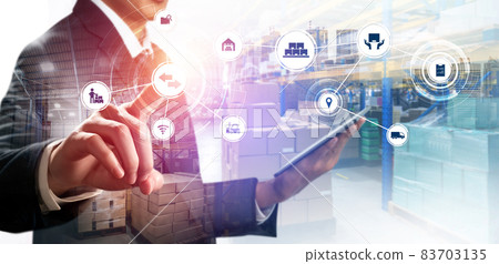 Smart warehouse management system with innovative internet of things technology 83703135