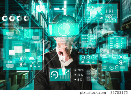 Future virtual reality technology for innovative VR warehouse management 83703175