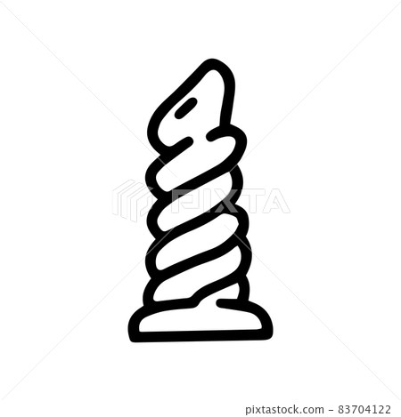 dildo line vector doodle simple icon design dildo line vector doodle simple icon design 83704122
