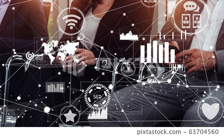 Social media and people network technology conceptual 83704560
