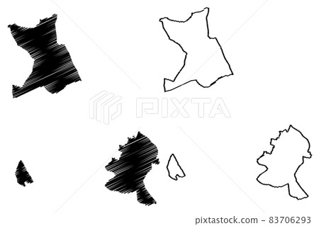 Valladolid City (Kingdom of Spain, Castile and Leon) map vector illustration, scribble sketch City of Valladolid map Valladolid City (Kingdom of Spain, Castile and Leon) map vector illustration, scribble sketch City of Valladolid map 83706293