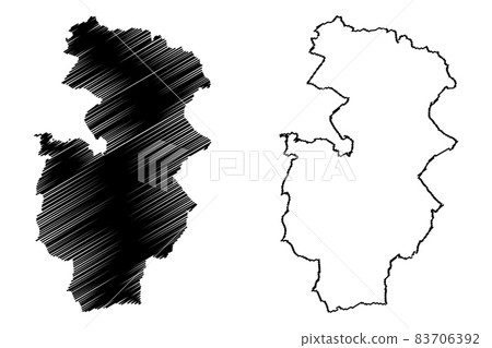 Walbrzych City (Republic of Poland, Lower Silesian Voivodeship) map vector illustration, scribble sketch City of Walbrzych map Walbrzych City (Republic of Poland, Lower Silesian Voivodeship) map vector illustration, scribble sketch City of Walbrzych map 83706392