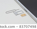 SIM card, pin and tray 83707498