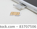 Macro-shot SIM card 83707506