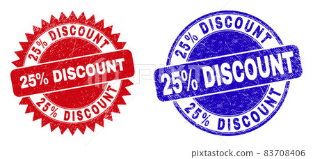 25 discount DISCOUNT Round and Rosette Stamp Seals with Unclean Texture 83708406