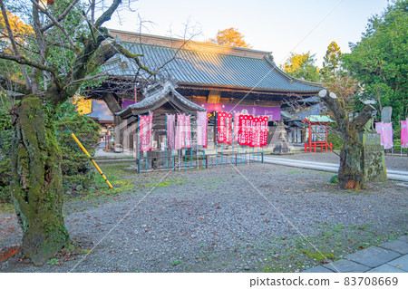 Menuma Seitenzan Kangiin Precincts Niomon 秋天的風景 83708669
