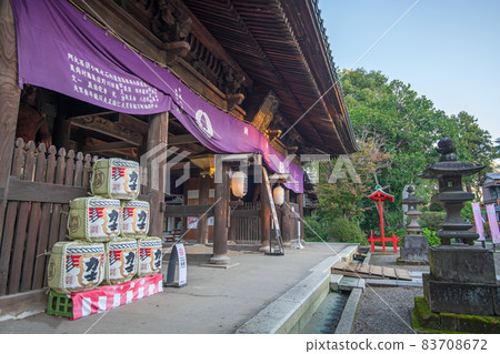 Menuma Seitenzan Kangiin Precincts Niomon 秋天的風景 Menuma Seitenzan Kangiin Precincts Niomon 秋天的風景 83708672