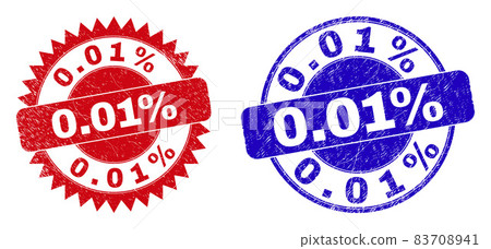 0.01 discount Round and Rosette Stamps with Corroded Style 83708941