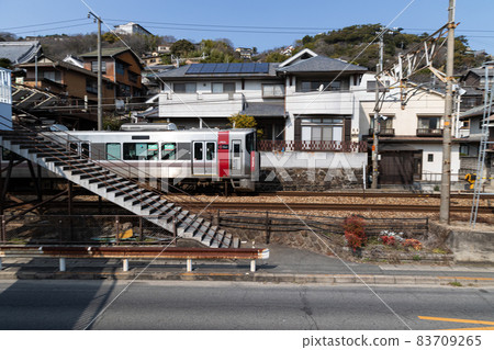 EOS RP. Hiroshima Onomichi, train stairs. EOS RP. Hiroshima Onomichi, train stairs. 83709265