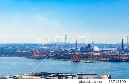 Steelworks Keiyo Industrial Zone [Image of Japanese social studies] 83712109