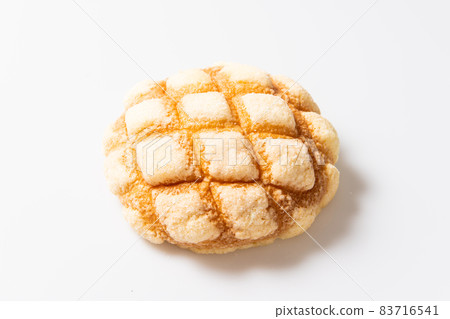 Freshly baked delicious melon bread Freshly baked delicious melon bread 83716541
