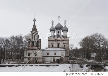 Church of St John Chrysostom the Myrrh-Bearers in city of Vologda 83716720