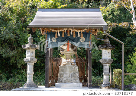 [No. 4 Fudasho] Dainichiji Hachiman Gosha [88 places in Shikoku] 83718177