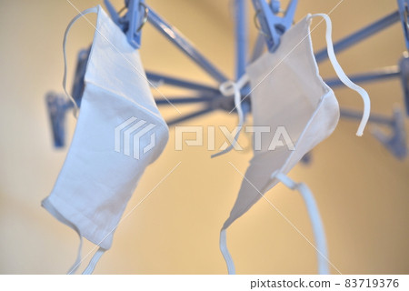 Wash and dry the cloth mask 83719376