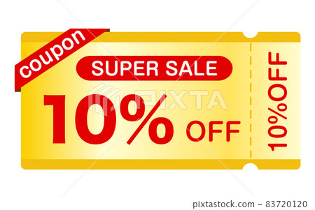 優惠券圖 （矢量） 83720120