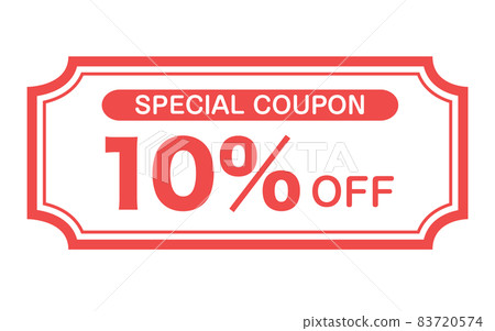 Coupon illustration (vector) Coupon illustration (vector) 83720574