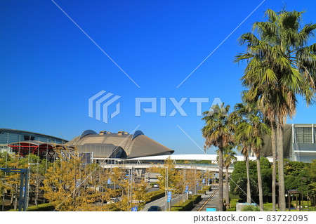[千葉縣]幕張Messe Odori天氣晴朗 83722095