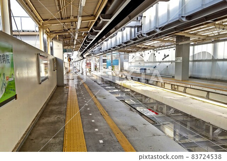 Suspended Shonan Monorail Enoshima Line Shonan Monorail Co., Ltd. (Shonan Monorail) at Fujimicho Station Suspended Shonan Monorail Enoshima Line Shonan Monorail Co., Ltd. (Shonan Monorail) at Fujimicho Station 83724538