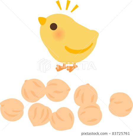Chickpeas and chickpeas 83725761