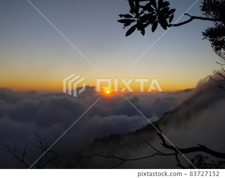 Beidawu sunset sea of clouds Beidawu sunset sea of clouds 83727152