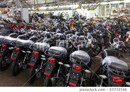 factory for the production of motorcycles, scooters and bicycles 83733586
