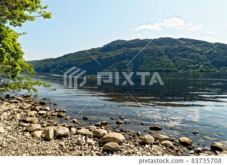 Loch Ness in the Scottish Highlands - Scotland 83735708
