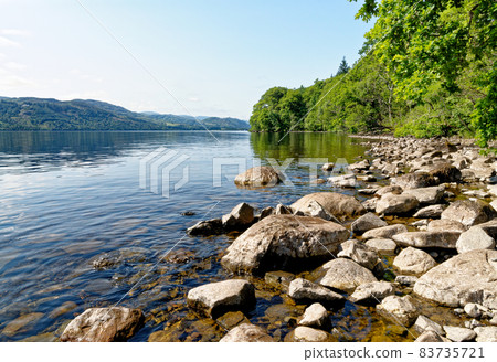 Loch Ness in the Scottish Highlands - Scotland 83735721