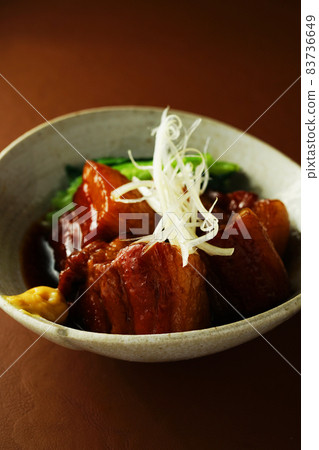 Pork belly boiled 83736649