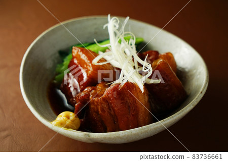 Pork belly boiled 83736661