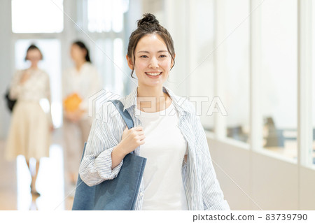 女大學生大學校園生活形象拍攝合作：中央工業大學附屬日本語學校 83739790
