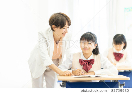 Junior high school teacher class Shooting cooperation: Japanese language school attached to Chuo Institute of Technology 83739980
