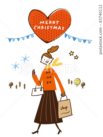 Christmas shopping Christmas shopping 83740112