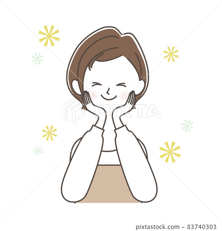 欣喜的女人 83740303