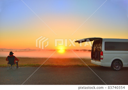 Van Life Marsh Morning（渡田瀨緩速場） 83740354