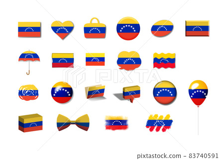 委內瑞拉 21 國旗插圖集 委內瑞拉 21 國旗插圖集 83740591