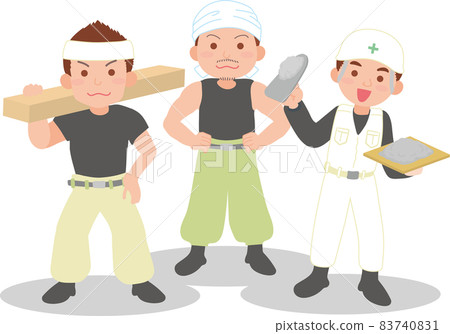 門_建築_3人 83740831