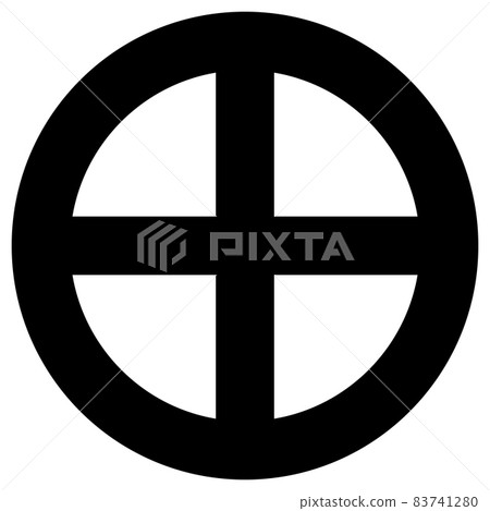 It is a cross in a circle. A bit, a Shimazu cross. It is the family crest of Shimazu Yoshihiro, Shimazu Toyohisa, Shimazu Hisamitsu, Shimazu Tadatsune, Hiraoka Enshiro, and Goto Shigemitsu. 83741280