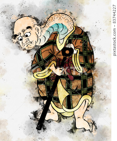 tianello USA製 80s 浮世絵 レーヨン ガウン ukiyoe 希少 Ukiyo-e Reproductions