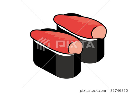 Main line ant simple cartoon sushi / sushi illustration | Tarako Mentaiko's gunkanmaki nigiri sushi illustration Main line ant simple cartoon sushi / sushi illustration | Tarako Mentaiko's gunkanmaki nigiri sushi illustration 83746850