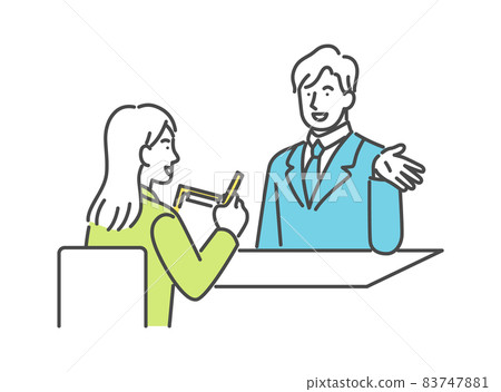 Women listening to men 83747881