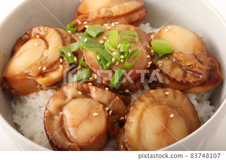 Teriyaki bowl of scallop 83748107