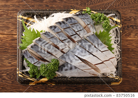 Miyagi Prefecture Shimesaba (Kinka mackerel) 83750516