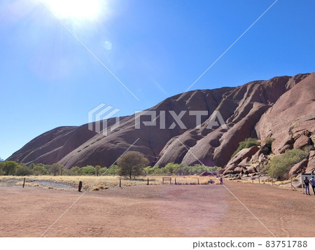 Stroll around Ayers Rock in Australia Stroll around Ayers Rock in Australia 83751788