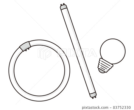 熒光燈矢量圖 熒光燈矢量圖 83752330