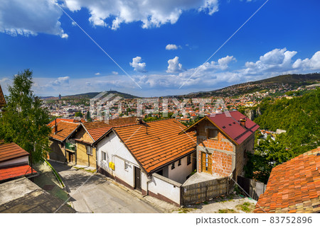 Cityscape of Sarajevo - Bosnia and Herzegovina 83752896